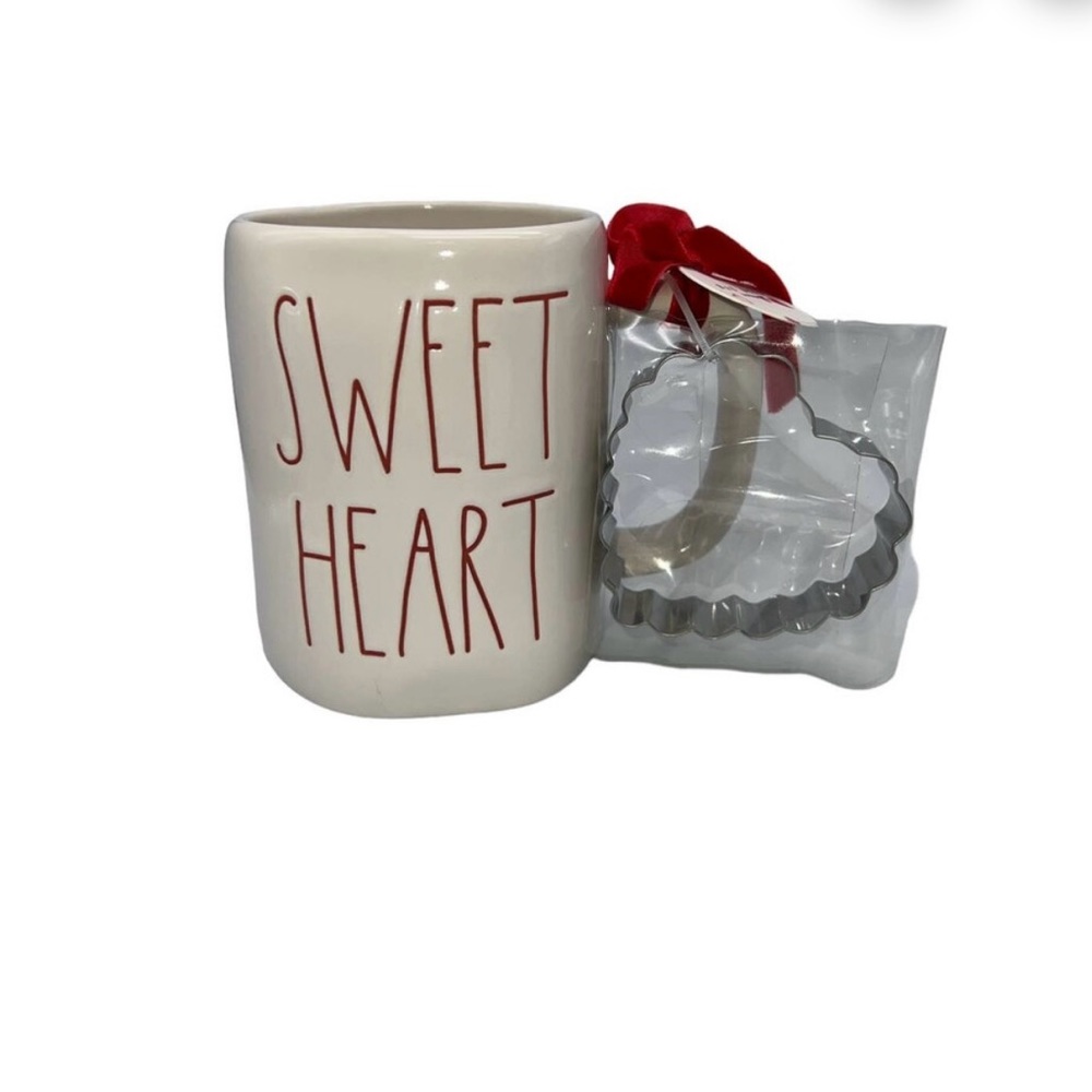 Rae Dunn Sweetheart Mug with Heart Cookie Cutter